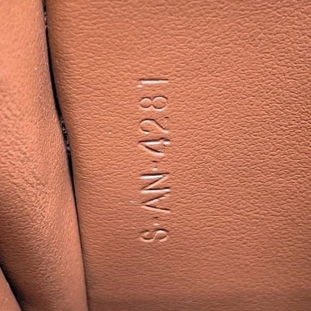 Celine Shoulder Bag Fon Shoulder Black Brown Triomphe - Picture 10 of 10